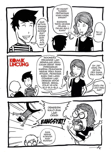 Komik Strip Edisi 11 Komik Lincung Guidepedia