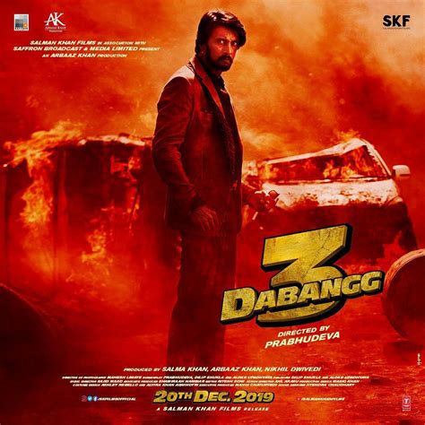Kiccha Sudeep Next Upcoming Movie Dabangg 3 Is All Set To Release On December 20 Tips Enty