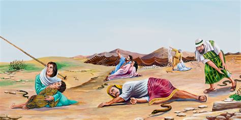 Moses And The Copper Snake Bible Story