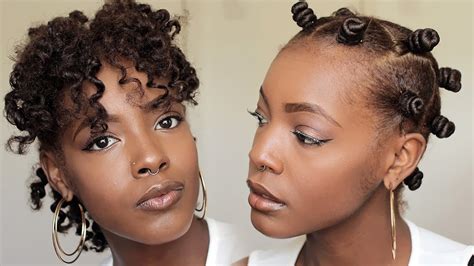 How To Perfect Bantu Knot Out On Natural Hair W Take Down Styling