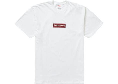 Supreme t shirt photo tee rare box logo fw20 pharoah sanders white medium sax. Supreme : les 5 t-shirts les plus chers avec box logo