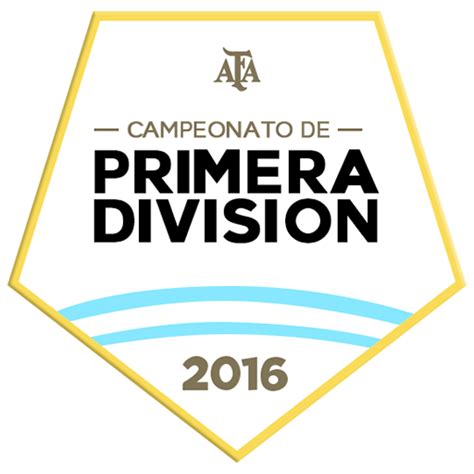 Imagen Campeonato De Primera División Argentina 2016png Wiki Pro