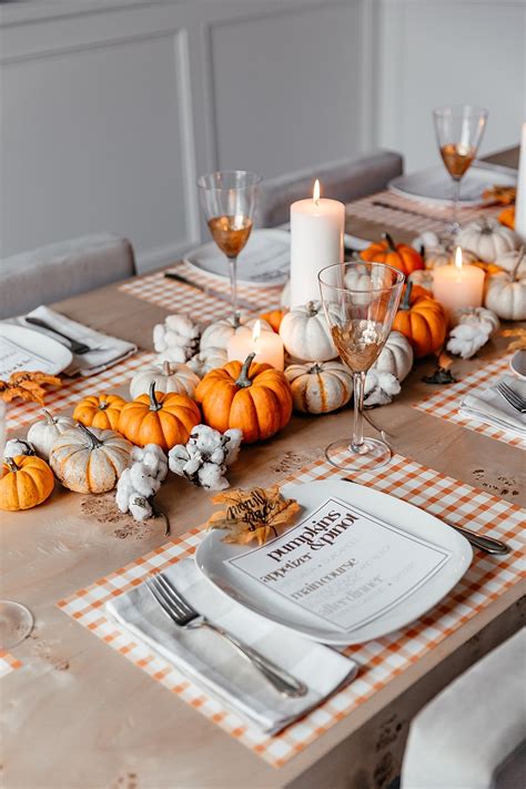 Organize serving bowls and platters. A Fall-Themed Dinner Party • BrightonTheDay