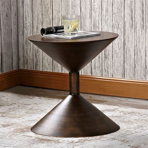 Stylish Hourglass Side Table Simply Side Tables