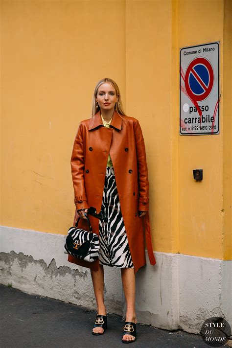 Milan Fall 2020 Street Style Leonie Hanne Style Du