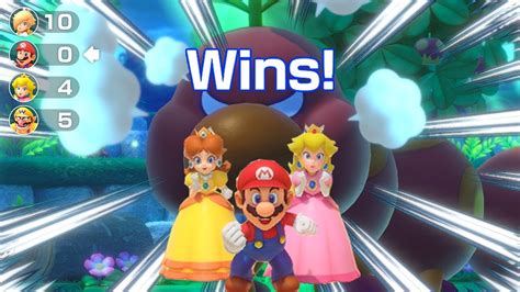 Super Mario Party - All Characters Win Minigames Battle - YouTube