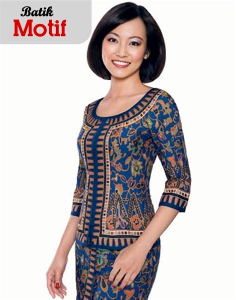 20 Model Baju Batik Pramugari 2018 1000 Model Baju Batik Kantor