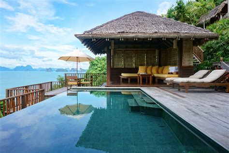 Share sunny days together poolside, with refreshments and meals served by your villa host. Luxury Resorts Thailand, Thailand Private Pool Villas