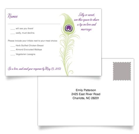 Fill out the rsvp card that was sent with your wedding invitation. Anatomy of an RSVP Card + WordingAnatomy of an RSVP Card + Wording
