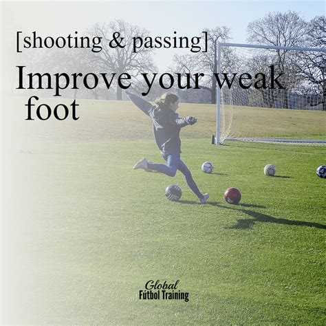 Weak Foot Passing And Shooting Tips In Soccer Video
