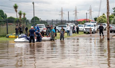 In Pics Flooded Areas After Heavy Rain In Johannesburg South Africa