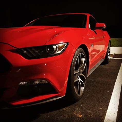 Joined The Stang Gang A Month Ago 15 Mustang Gt Premium Race Red