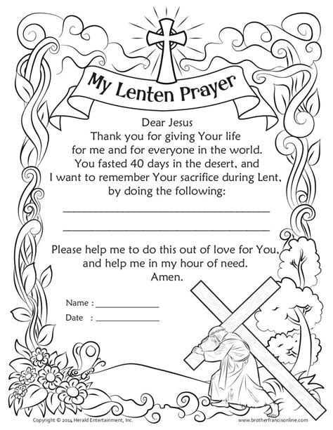 My Lenten Prayer