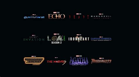 Marvel Presenta Todos Los Títulos De La Fase 5 De Su Universo Cinematográfico