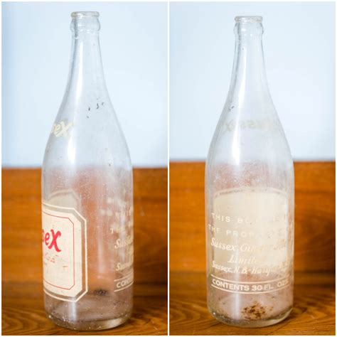 Vintage Sussex Ginger Ale Pop Bottle Sussex By Vintagedelightshop
