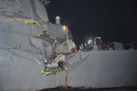 Dvids Images Uss Porter Damaged In Collision With Oil Tanker Image
