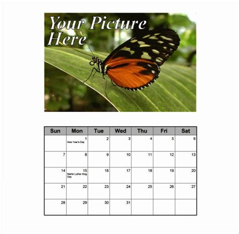 39 Blank Calendar Template Free And Premium Templates
