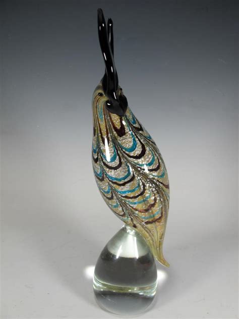 Italian Formia Bird Murano Glass