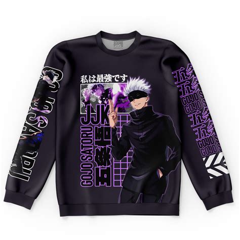 Gojo Satoru Jujutsu Kaisen Streetwear Sweatshirt Anime Ape