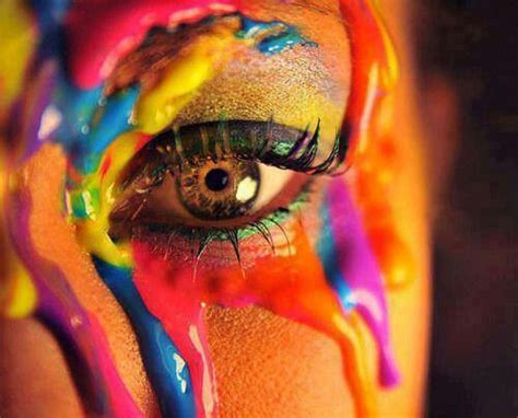 Pin By Blaze Bailey On Rainbow Drops Paint Photography Carnival Face