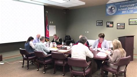 Early morning even in the morning, our facilities are breathtaking. February 2018 Meeting of the Smith County Board of ...