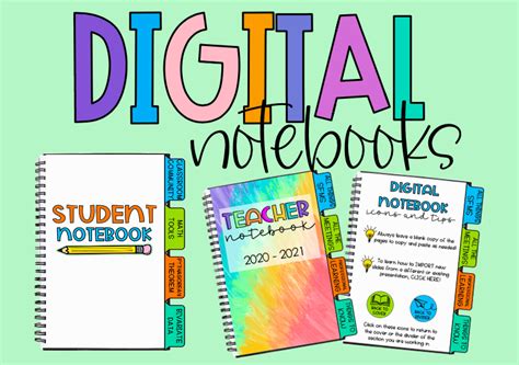 Digital Interactive Student Notebooks No 2 Pencils