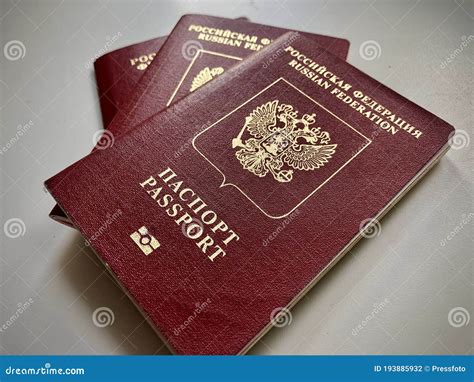 Russian Passports Editorial Photography Image Of Emigration 193885932