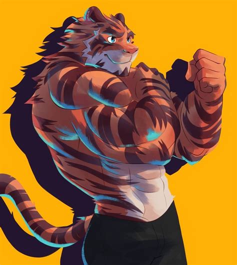 Bold Tiger 🐯 Anime Furry Male Furry Furry Oc
