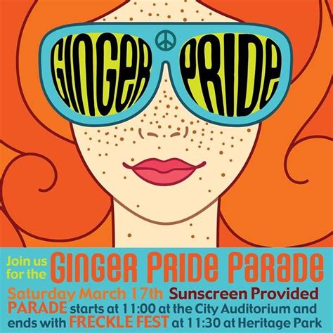 Ginger Pride Parade