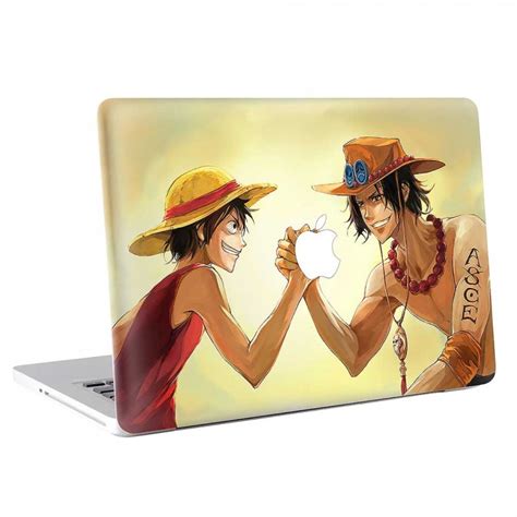 One Piece Luffy Straw Hat Pirate Macbook Skin Decal Peacecommission