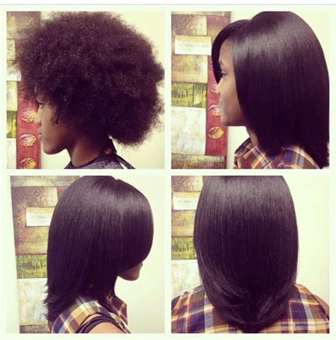 That's why so many stylists encourage their clients to find the best heat. Flat ironed natural hair http://blackhair.cc/1jSY2ux ...
