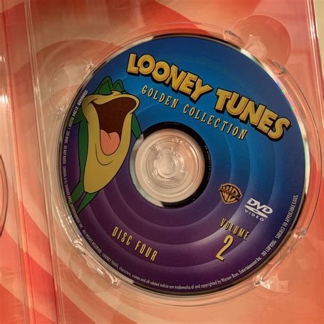 Looney Tunes Golden Collection Volume 2 Warner Bros 4 Disc Dvd