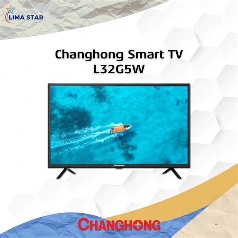 Changhong 32 Inch Digital Led Tv L32g5w Fhd Hdmi Usb Original Resmi