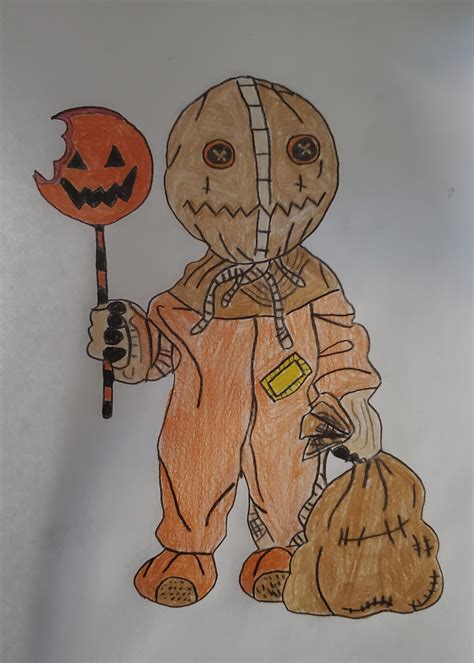 Sam From Trick R Treat Drawing 🎃🎃🎃 Rhalloween