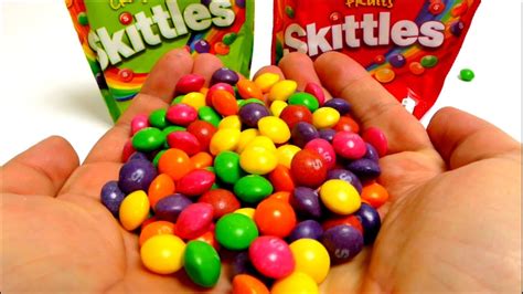 Skittles Candy Packs Crazy Sours And Fruits Youtube