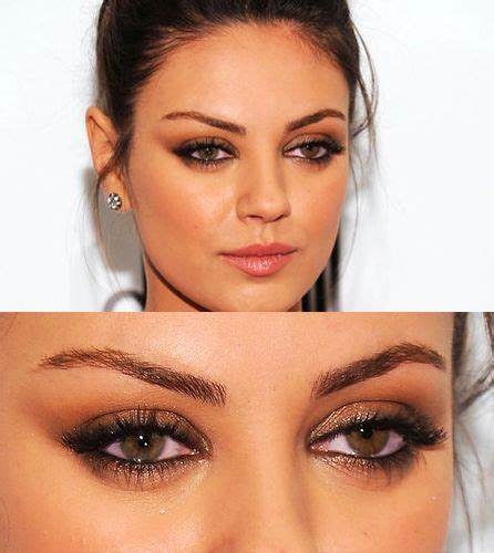 Mila Kunis Stunning Eye Makeup Beauty Mila Kunis