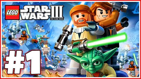 Lego Star Wars 3 The Clone Wars Episode 01 Prologue Youtube