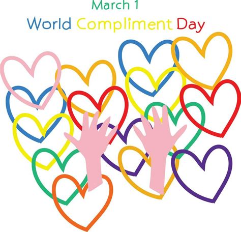 World Compliment Day Vector Illustration 20665156 Vector Art At Vecteezy