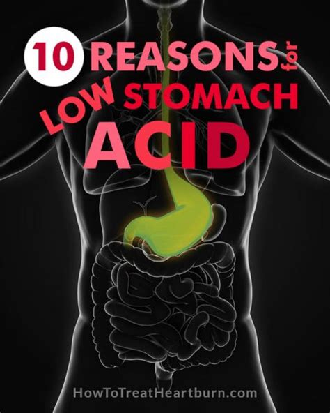 10 Reasons For Low Stomach Acid