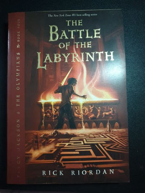 The Battle Of The Labyrinth Percy Jackson Book 4 By Rick Riordan