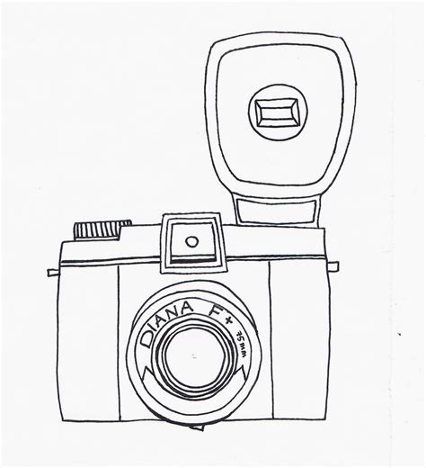 Simple Camera Drawing At Explore Collection Of