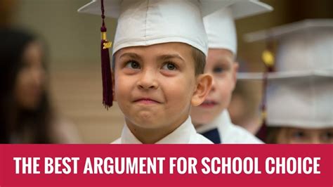 The Best Argument For School Choice Youtube