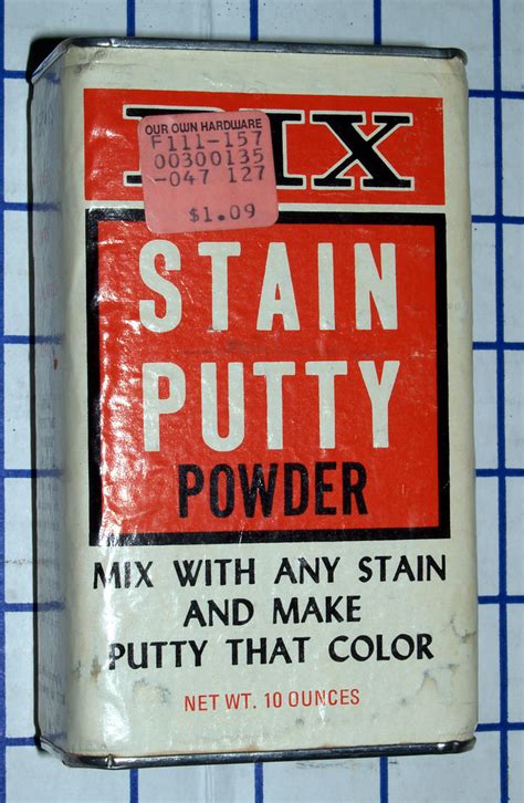 Bix Stain Putty Powder 10 Ounces Mfg Bix Stain Putty Flickr