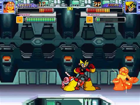 Megaman Battle Robot Master Mayhem Mugen Artwork In Game