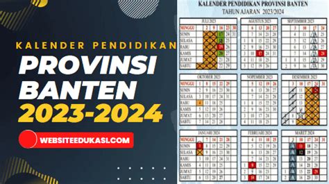 Kalender Pendidikan Banten 20232024 Format Excel