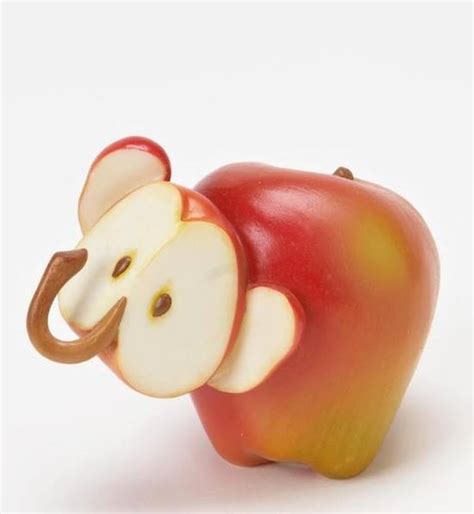 Creative Animals Made Of Fruits And Vegetables