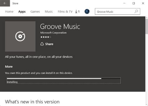 Music tv describe themselves as 'the only app in the itunes store that automatically scans your iphone library and displays the corresponding youtube music video', so they're certainly unique. How To Reinstall Groove Music App In Windows 10