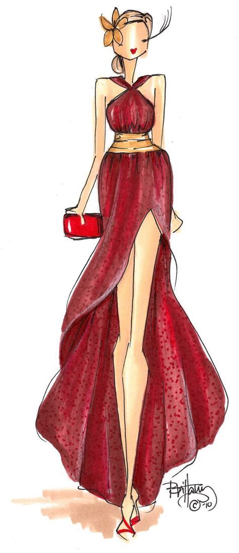 Fashion Dessin De Robe De Styliste Haute Couture Communauté Mcms