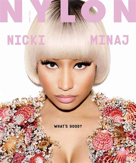Nicki Minaj Nylon Magazine April Issue Celebmafia