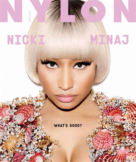 Nicki Minaj NYLON Magazine April Issue CelebMafia